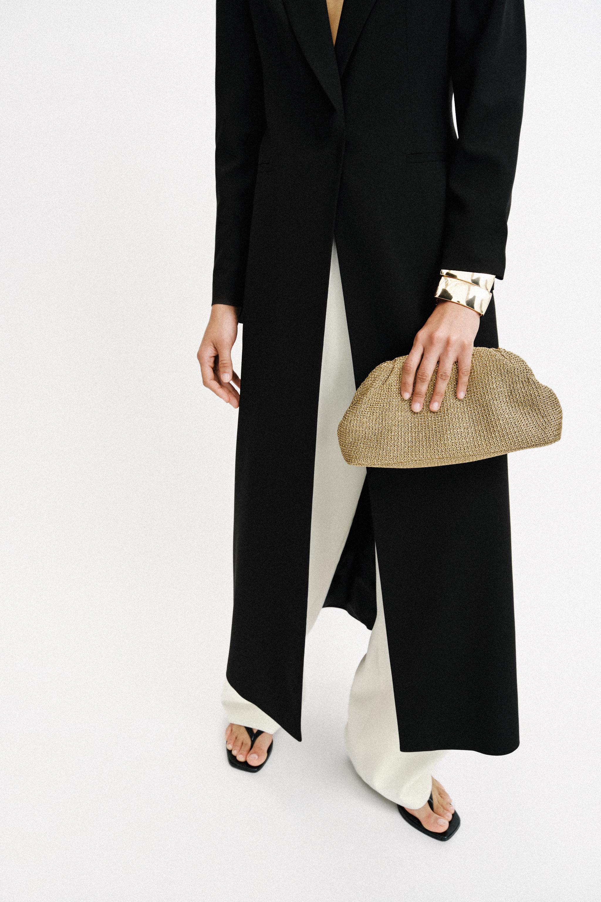 WOVEN CLUTCH BAG